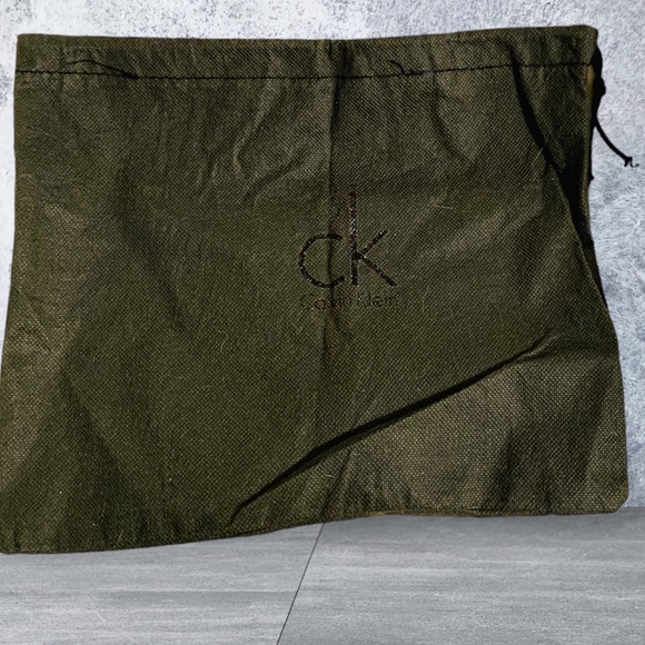 CK leather clutch with dust bag - Picture 5 of 5